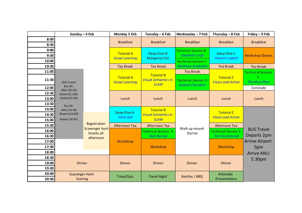 RVSS 2018 Program